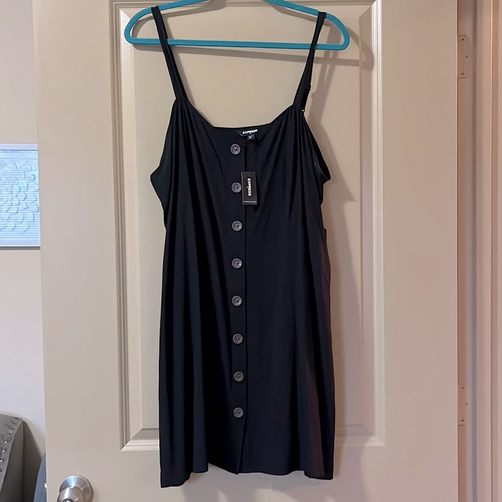 Express Black Mini Dress